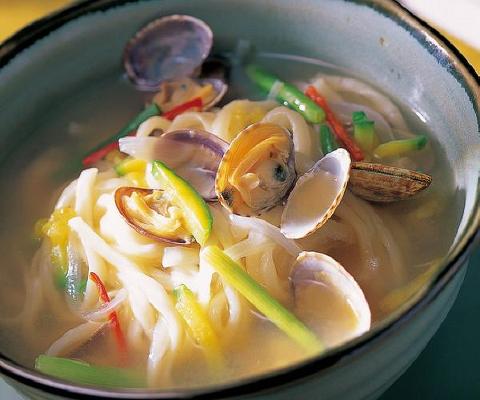 바지락칼국수 이미지