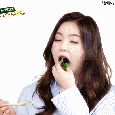아이린 먹방.GIF | 인스티즈