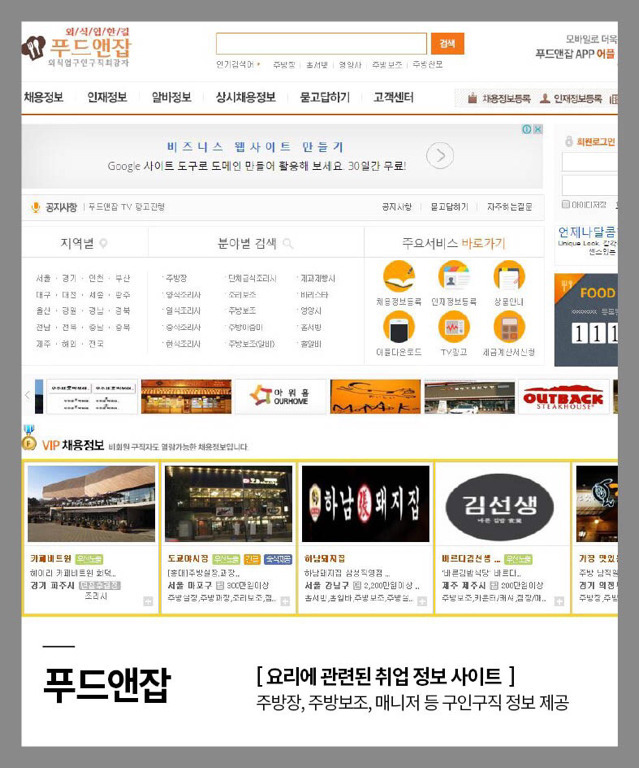 전문 업종별 취업 사이트 모음 2탄 | 인스티즈