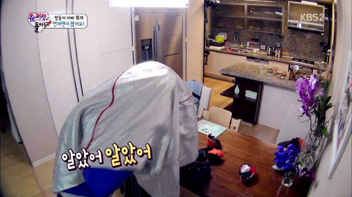 [슈퍼맨이돌아왔다] 번개맨으로 분장한 이휘재를 본 이서언ㅋㅋㅋㅋㅋㅋㅋ | 인스티즈