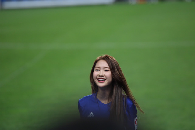 160720 오마이걸 울산현대 하프타임공연 무보정 직찍 | 인스티즈