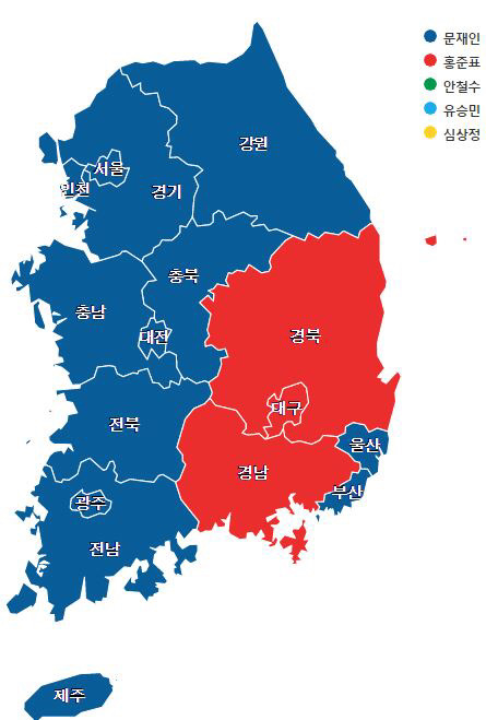제주 득표 1위시 100퍼 대통령 당선 ㄷㄷㄷ.jpg | 인스티즈