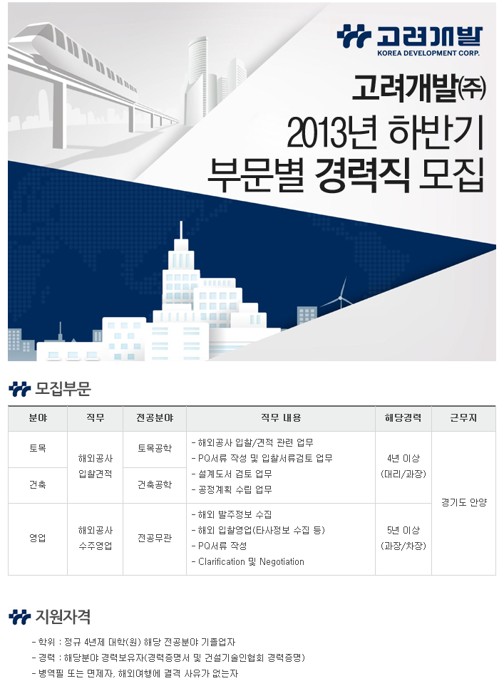 고려개발(주) 이미지