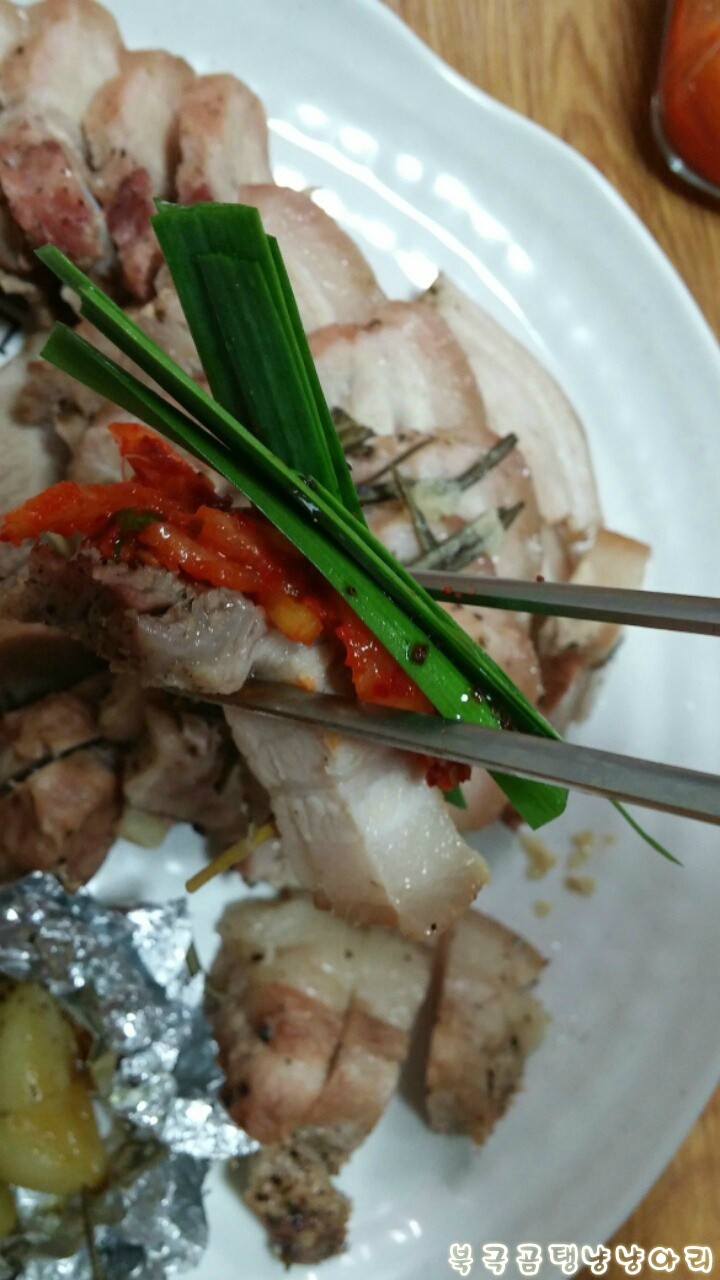 통삼겹 오븐구이!!! | 인스티즈