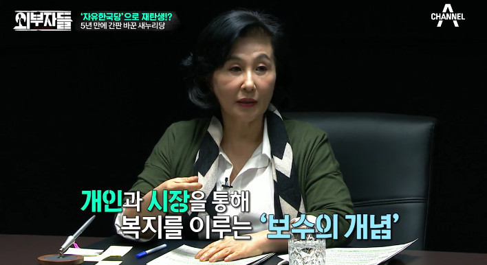 [외부자들] 자유한국당명을 디스하는 전여옥ㅋ | 인스티즈