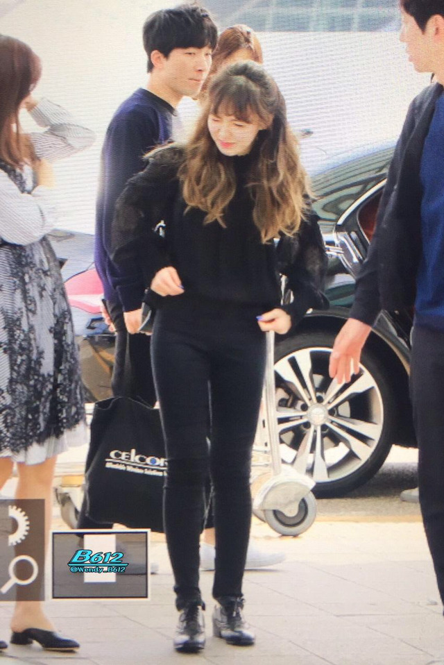 [레드벨벳] 4월 21일 인천공항출국 웬디 프리뷰(완이 미모 미쳐ㅠ) | 인스티즈