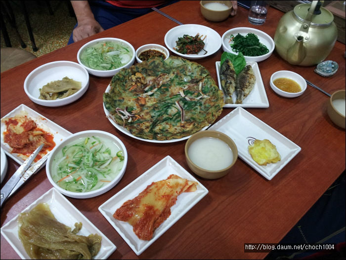파전에막걸리한잔 이미지
