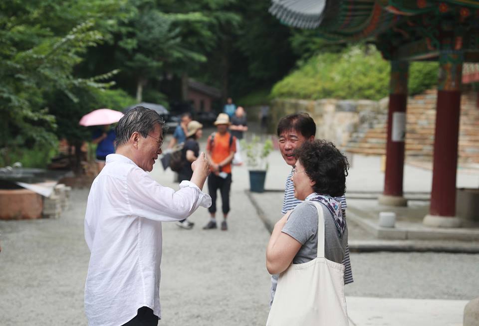 청와대 페북에 올라온 기사마크 없는 사진! | 인스티즈