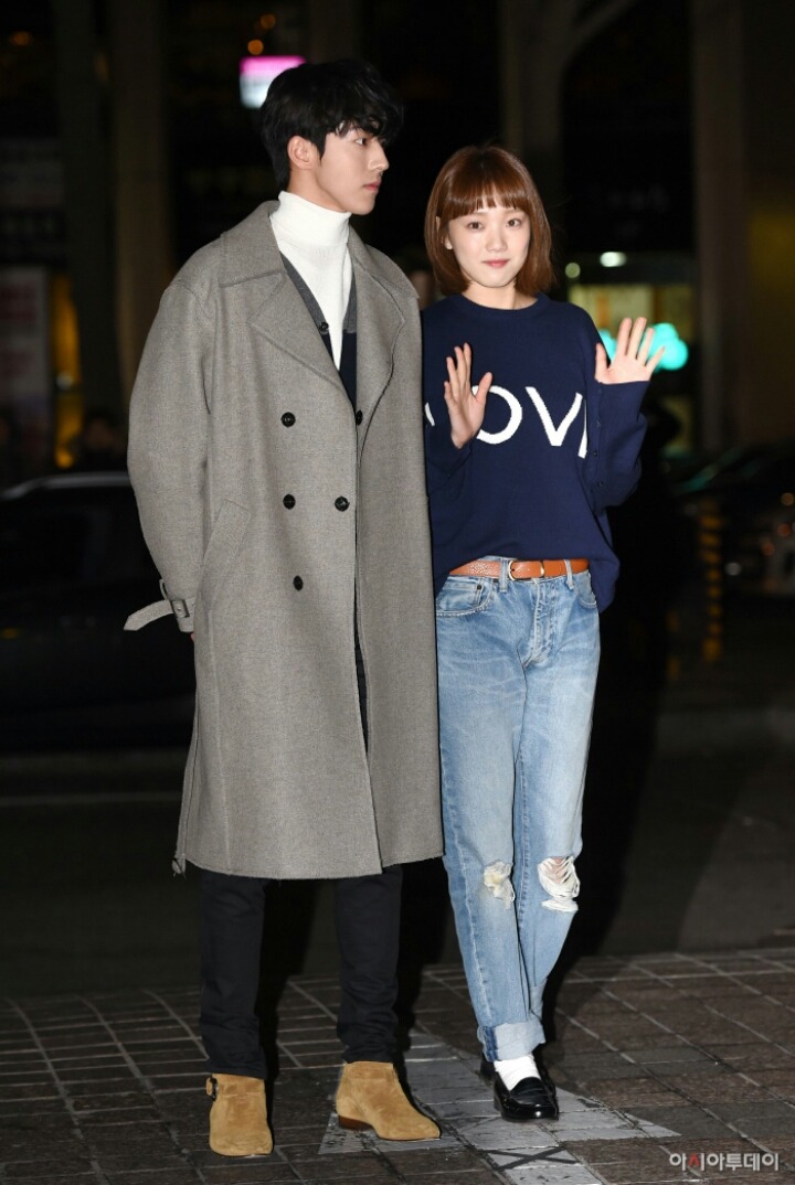 오늘자 남주혁-이성경 | 인스티즈