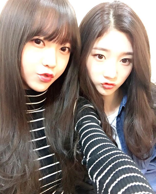 프로듀스101 비쥬얼들 中 김소희&정채연 | 인스티즈