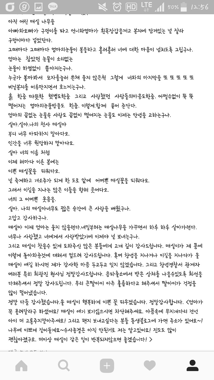잔인하게 개소주가 되어 돌아온 우리 매실이를 어제 보내주었습니다. 다시는 반복돼서는 안됩니다 | 인스티즈