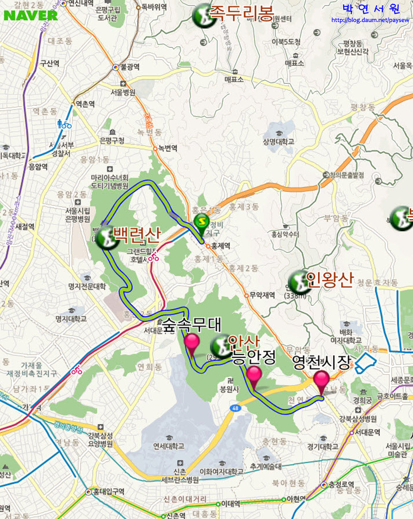 초록숲 이미지