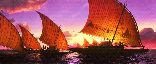 [모아나] 태평양 섬 여행 가고싶어지는 모아나.gif | 인스티즈