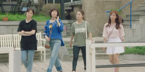 [청춘시대] 스타일이 다른 세 명을 데리고 옷을 고르러 갔을 때 | 인스티즈