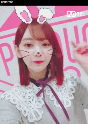 [프듀48] 윙크 진짜 심각할정도로 못하는 사쿠라 | 인스티즈