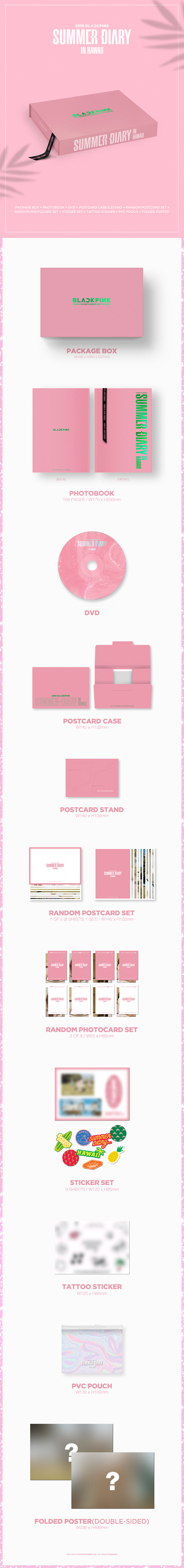 BLACKPINK - 2019 BLACKPINK'S SUMMER DIARY [INHAWAII] PREVIEW | 인스티즈