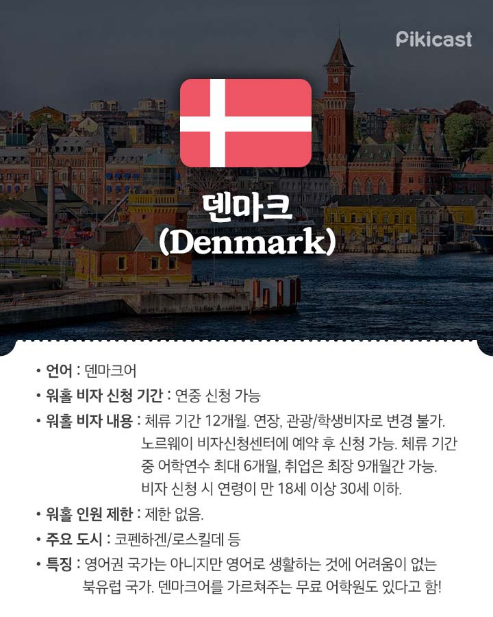 워킹홀리데이 정보 | 인스티즈
