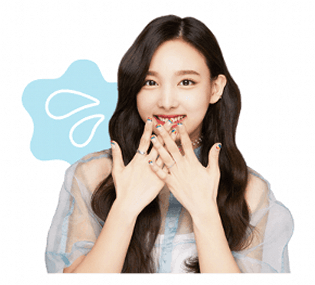 트와이스 라인 이모티콘 | 인스티즈