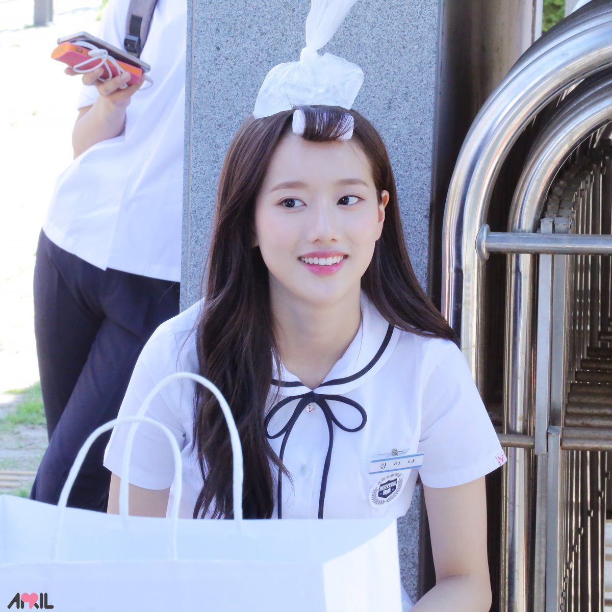 에이틴 김하나 에이프릴 이나은.jpgif | 인스티즈