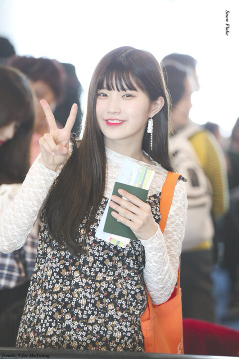 엠카 처음으로 3등을 해서 프로미스 나인 송하영 | 인스티즈