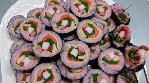 노랑김밥 이미지