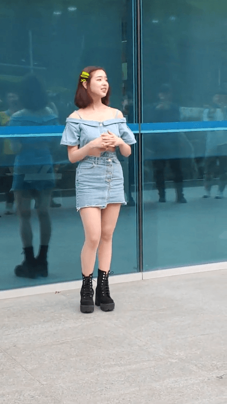 버스터즈 채연 GIF | 인스티즈