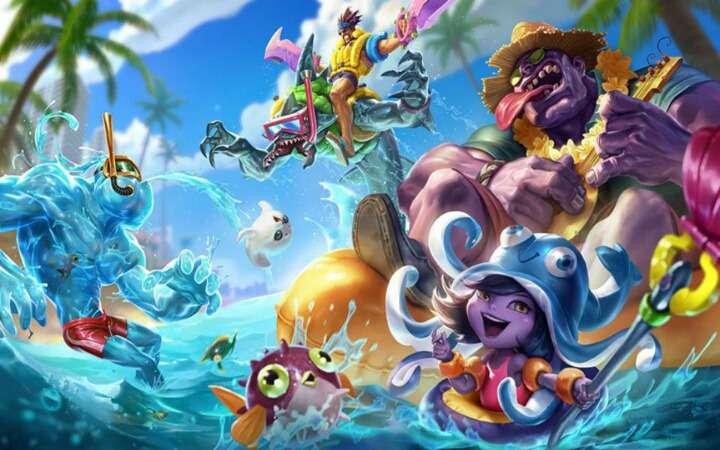 [LOL] 다음번에 나왔으면 하는 수영장 파티 스킨 챔피언은? | 인스티즈