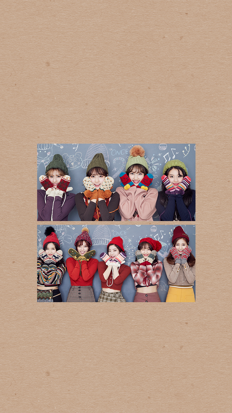 트와이스 Heart Shaker 단체 폰 배경화면 & 잠금화면. png | 인스티즈