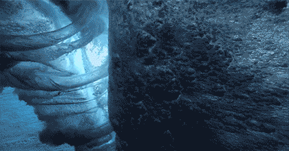 밑에서 본 파도.gif | 인스티즈