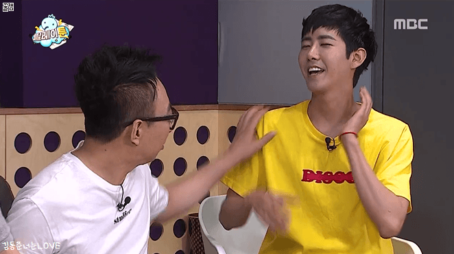 광희 한테 장난 치려다 되려 당황한 박명수.gif | 인스티즈