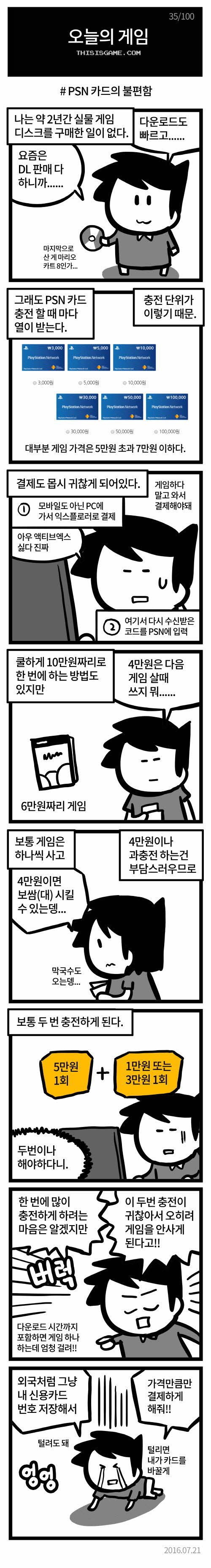 한국에서 플스사본 사람들 공통적으로 난감하는것.manhwa | 인스티즈