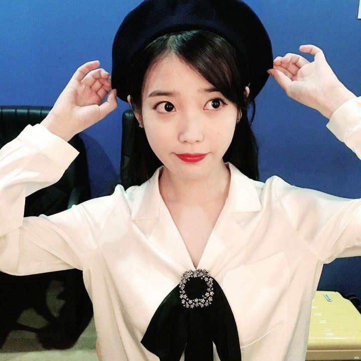 베레모쓴 아이유.jpg | 인스티즈