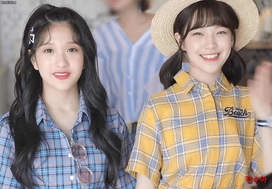 프로미스 나인 두근두근(DKDK) 자켓 비하인드.gif | 인스티즈