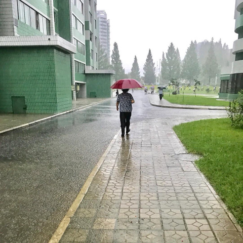 인스타그램으로 본 최근 평양 려명 과학자 거리 | 인스티즈