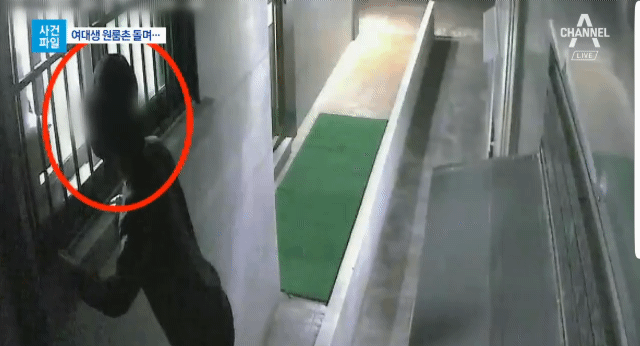여자집 훔쳐보는 검정마스크남 | 인스티즈