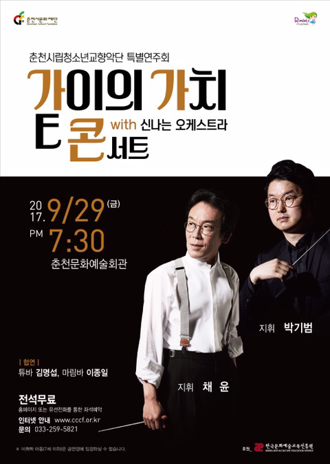춘천청소년교향악단 이미지